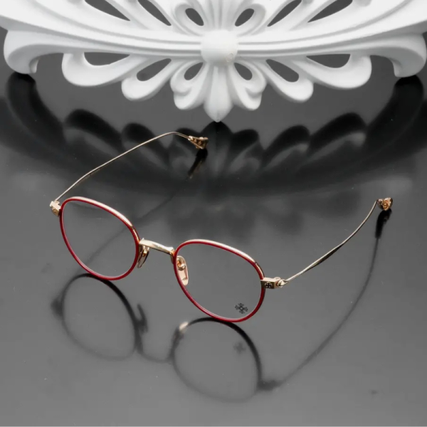 CHROME HEARTS BONE PRONE I GLASSES