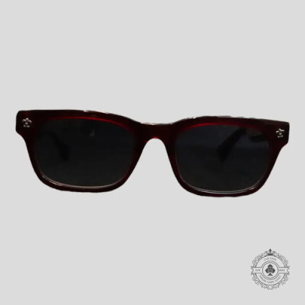 Chrome Hearts Gittin Any Glasses in Red Silver