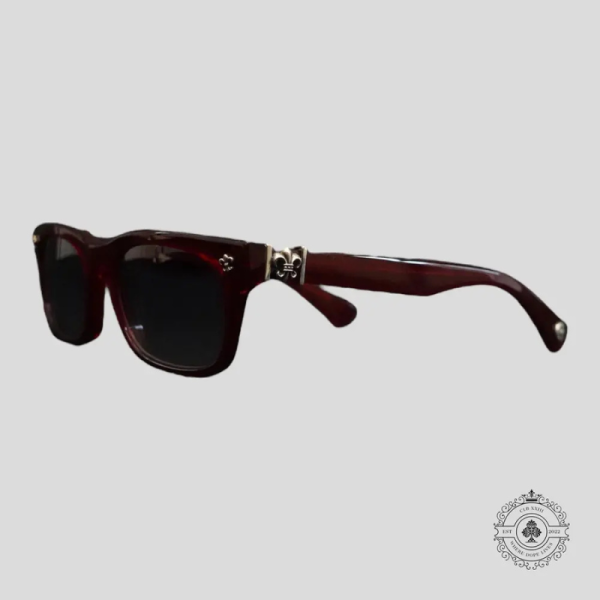 Chrome Hearts Gittin Any Glasses in Red Silver