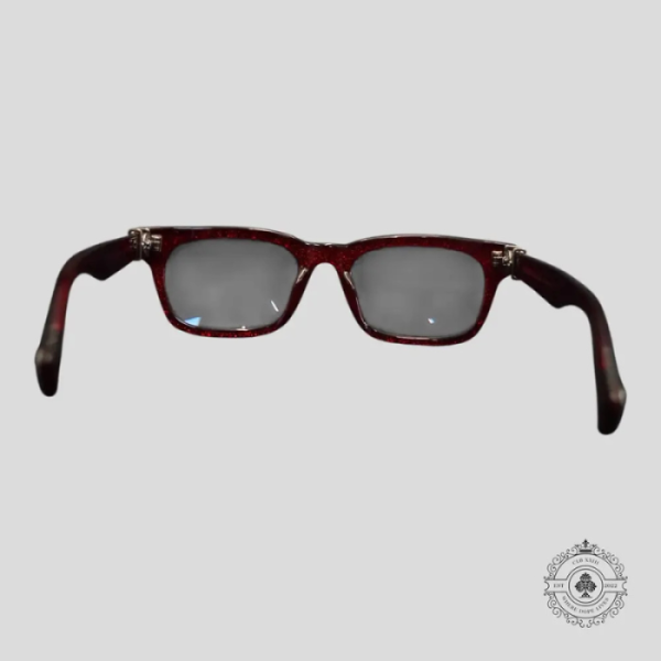 Chrome Hearts Gittin Any Glasses in Red Silver