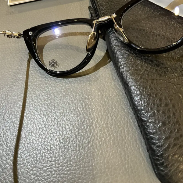 Chrome Hearts NEW LOVE BLACK/SILVER Glasses